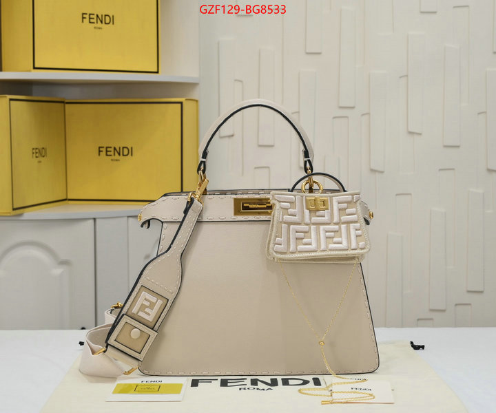 Fendi Bags(4A)-Peekaboo top grade ID: BG8533 $: 129USD