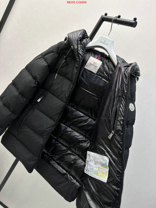 Down jacket Women-Moncler customize best quality replica ID: CG6908 $: 205USD