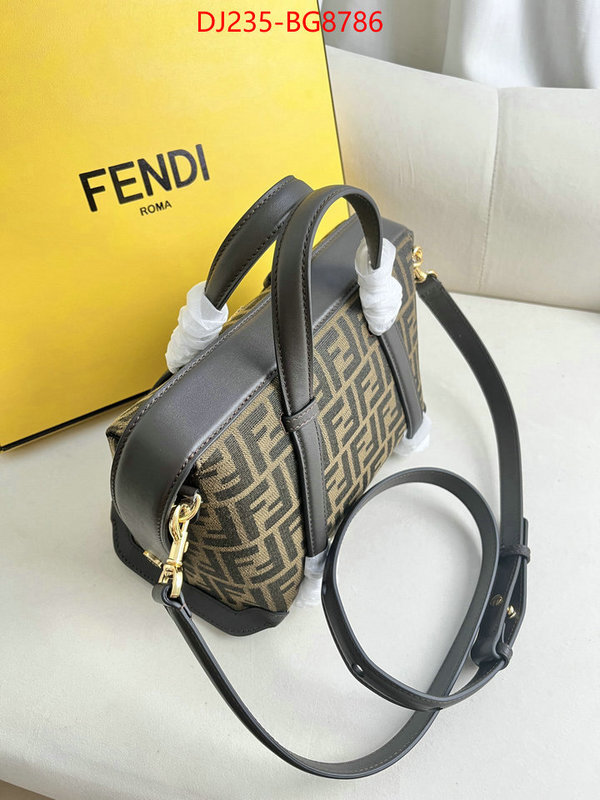 Fendi Bags(TOP)-Boston- quality replica ID: BG8786 $: 235USD,