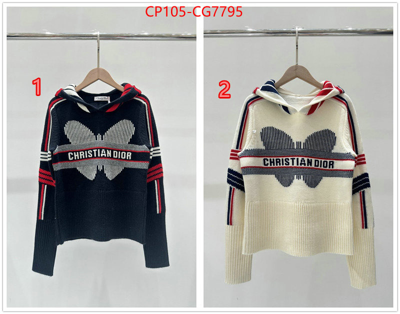 Clothing-Dior aaaaa customize ID: CG7795 $: 105USD