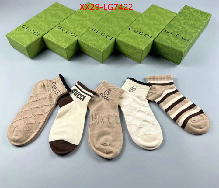 Sock-Gucci sell high quality ID: LG7422 $: 29USD