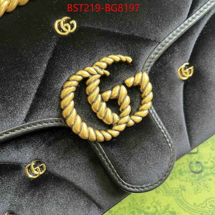 Gucci Bags(TOP)-Marmont designer fashion replica ID: BG8197