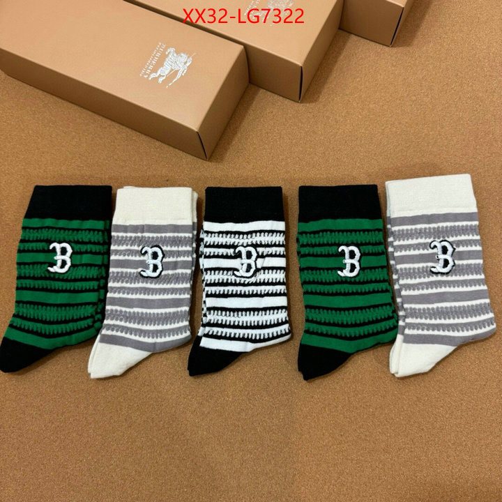 Sock-Burberry high quality designer ID: LG7322 $: 32USD