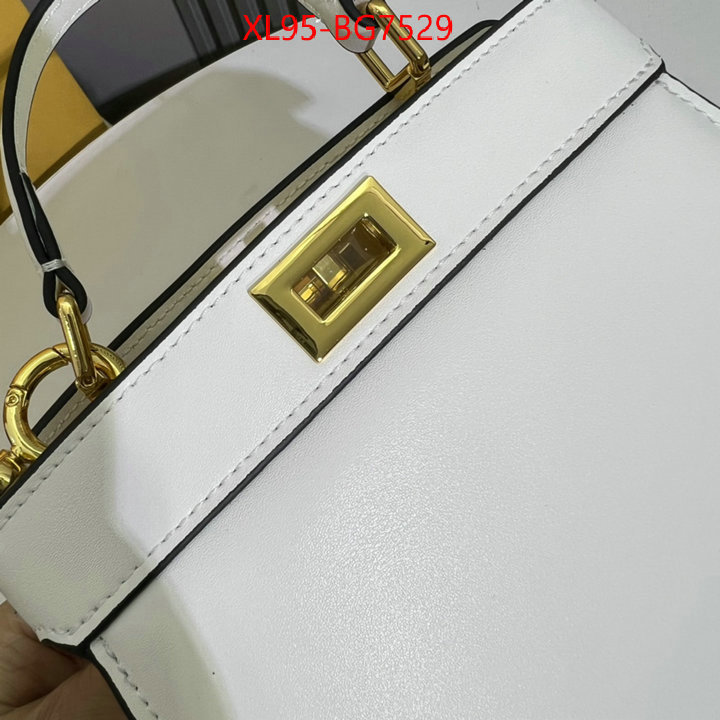 Fendi Bags(4A)-Peekaboo brand designer replica ID: BG7529 $: 95USD,