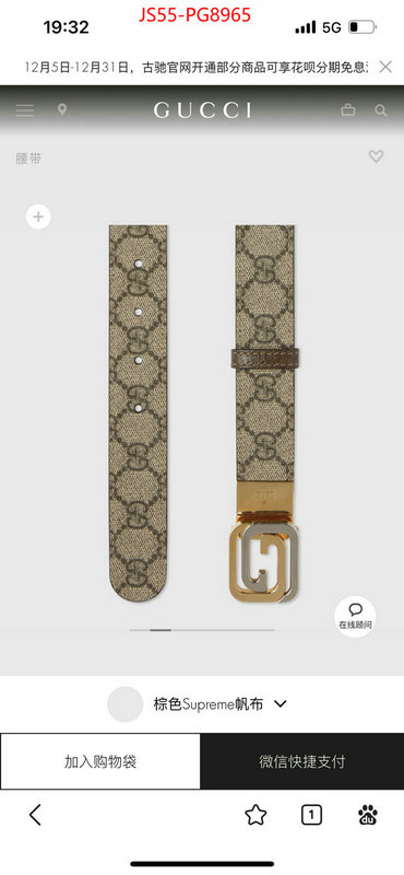 Belts-Gucci counter quality ID: PG8965 $: 55USD