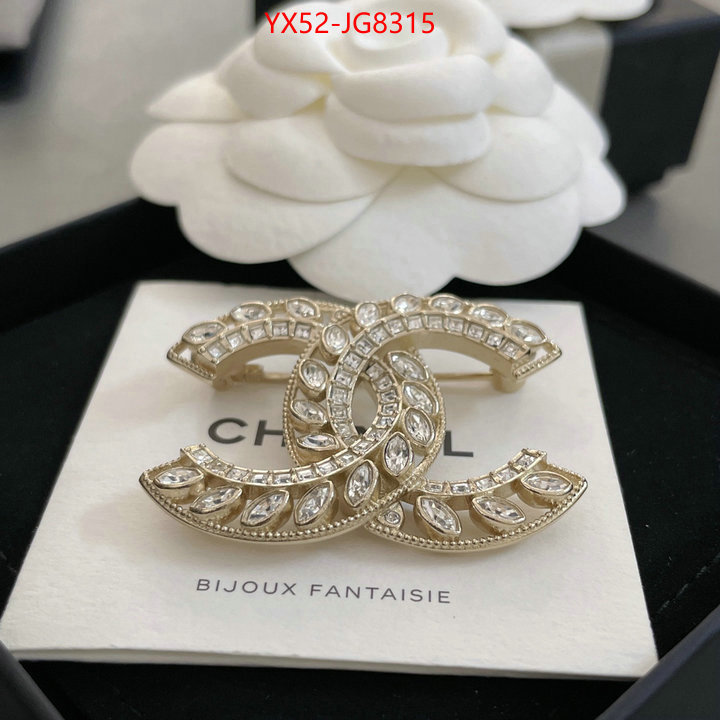 Jewelry-Chanel wholesale replica shop ID: JG8315 $: 52USD