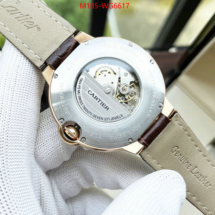 Watch(TOP)-Cartier is it ok to buy replica ID: WG6617 $: 185USD