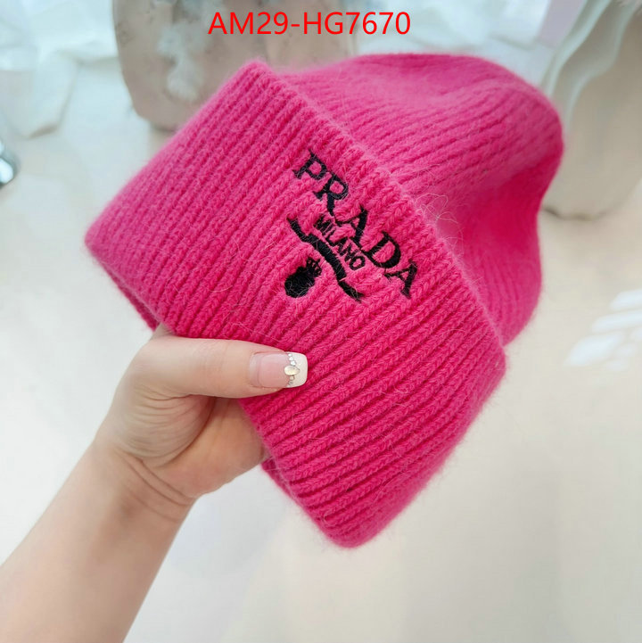 Cap (Hat)-Prada how to find replica shop ID: HG7670 $: 29USD