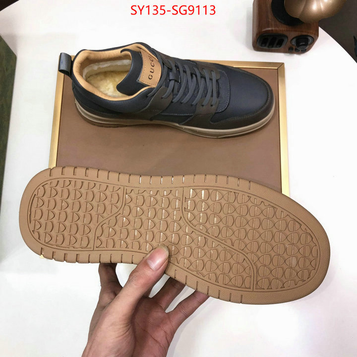 Men Shoes-Gucci designer wholesale replica ID: SG9113 $: 135USD