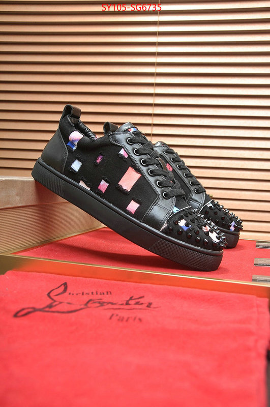 Men Shoes-Christian Louboutin 1:1 replica ID: SG6735 $: 105USD