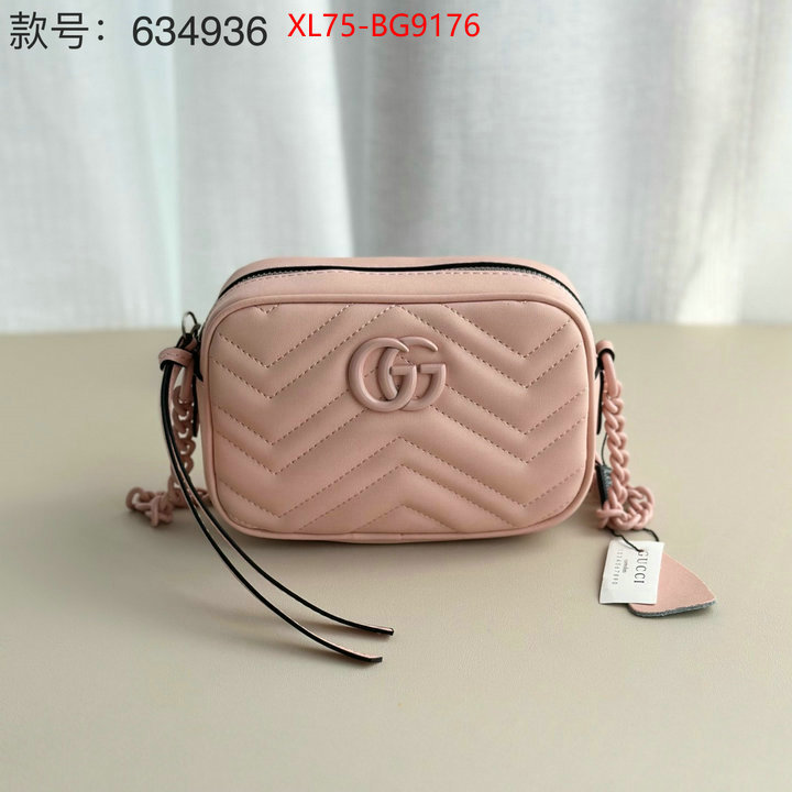 Gucci Bags(4A)-Marmont same as original ID: BG9176 $: 75USD,