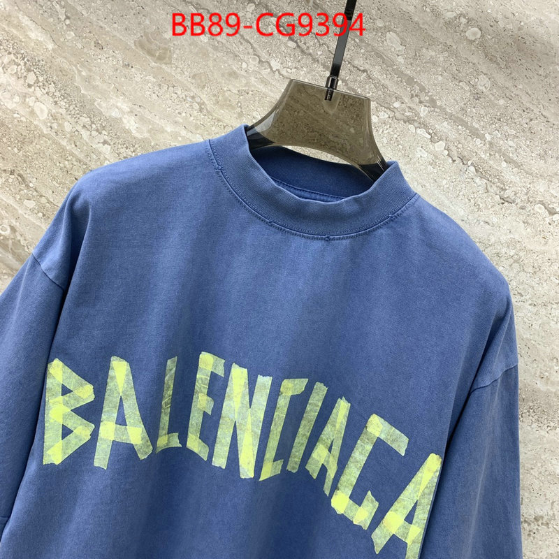Clothing-Balenciaga what 1:1 replica ID: CG9394 $: 89USD