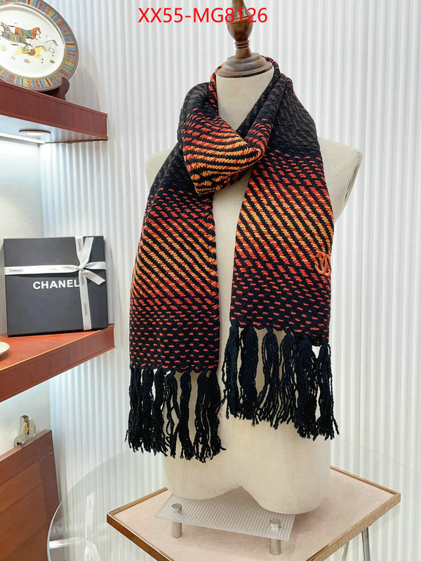 Scarf-Chanel online sale ID: MG8126 $: 55USD