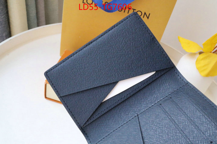 LV Bags(TOP)-Wallet high quality replica ID: TG7606 $: 55USD,