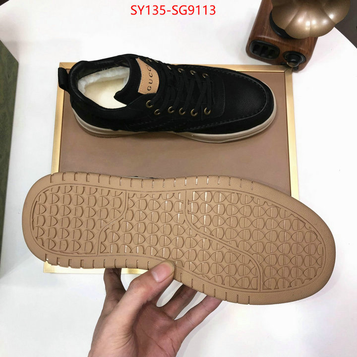 Men Shoes-Gucci designer wholesale replica ID: SG9113 $: 135USD