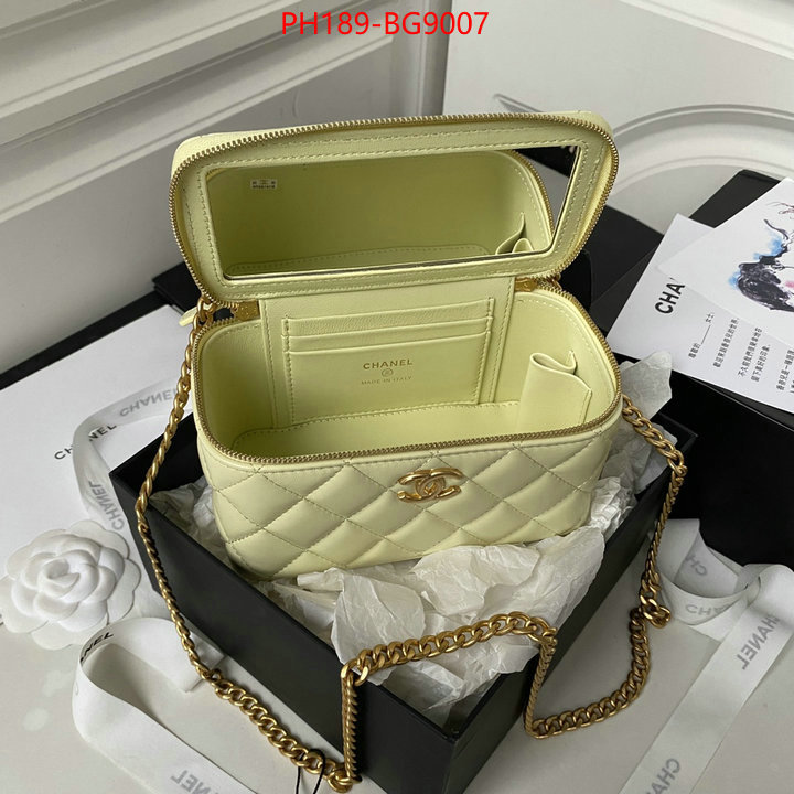 Chanel Bags(TOP)-Vanity wholesale replica ID: BG9007 $: 189USD,