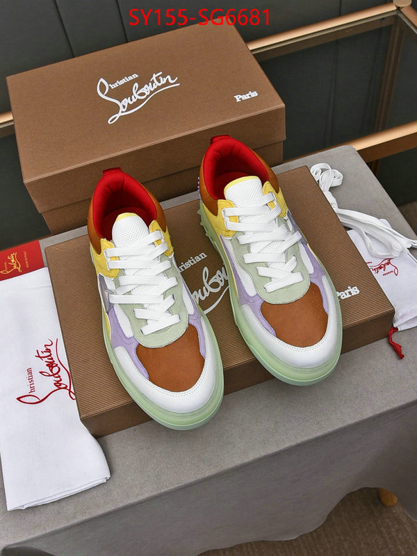 Men Shoes-Christian Louboutin we provide top cheap aaaaa ID: SG6681 $: 155USD