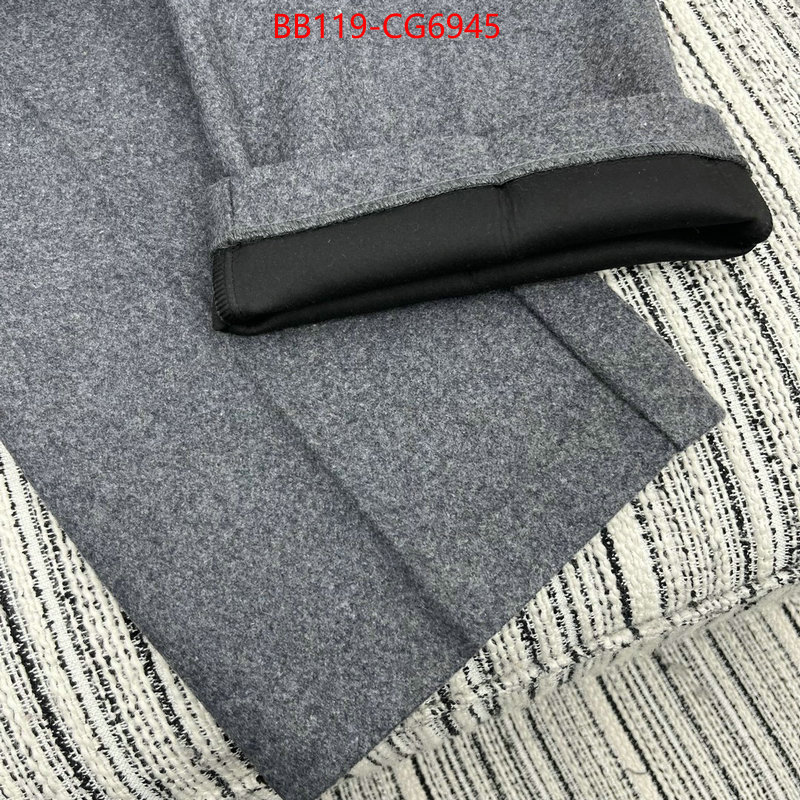 Clothing-Prada the quality replica ID: CG6945 $: 119USD