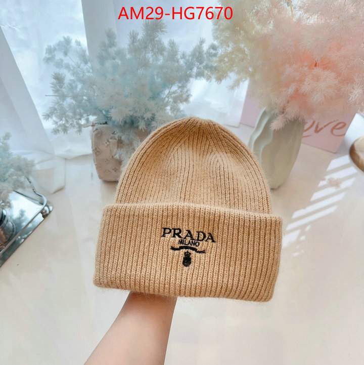 Cap (Hat)-Prada how to find replica shop ID: HG7670 $: 29USD