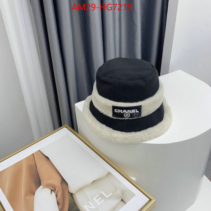 Cap (Hat)-Chanel can i buy replica ID: HG7219 $: 29USD