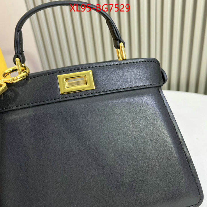 Fendi Bags(4A)-Peekaboo brand designer replica ID: BG7529 $: 95USD,