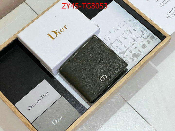 Dior Bags(4A)-Wallet- aaaaa+ class replica ID: TG8053 $: 45USD