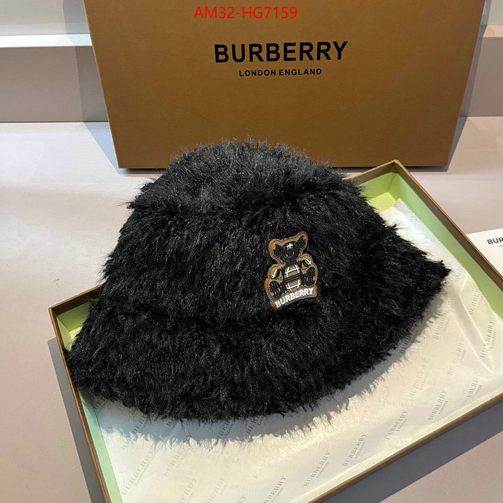 Cap(Hat)-Burberry 1:1 replica wholesale ID: HG7159 $: 32USD