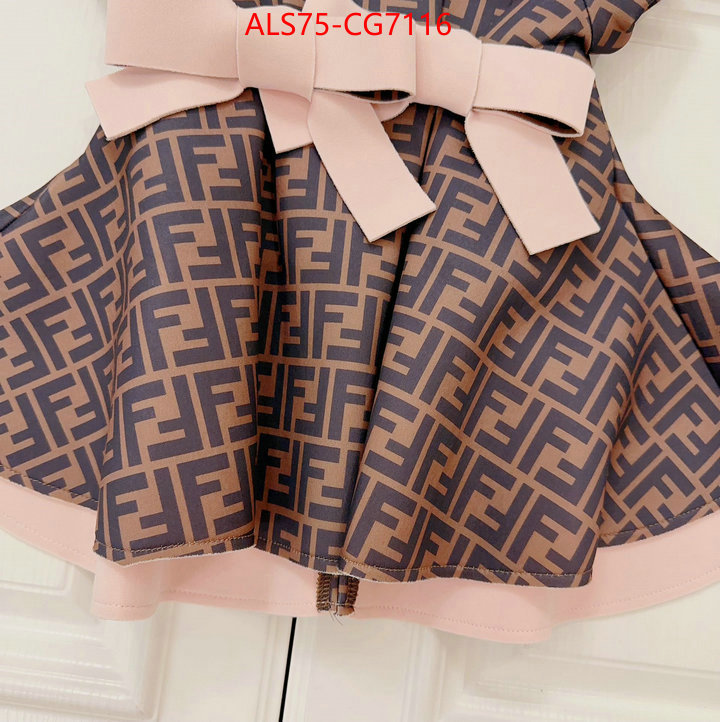 Kids clothing-Fendi best knockoff ID: CG7116 $: 75USD