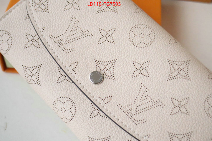 LV Bags(TOP)-Wallet aaaaa replica ID: TG7595 $: 119USD,