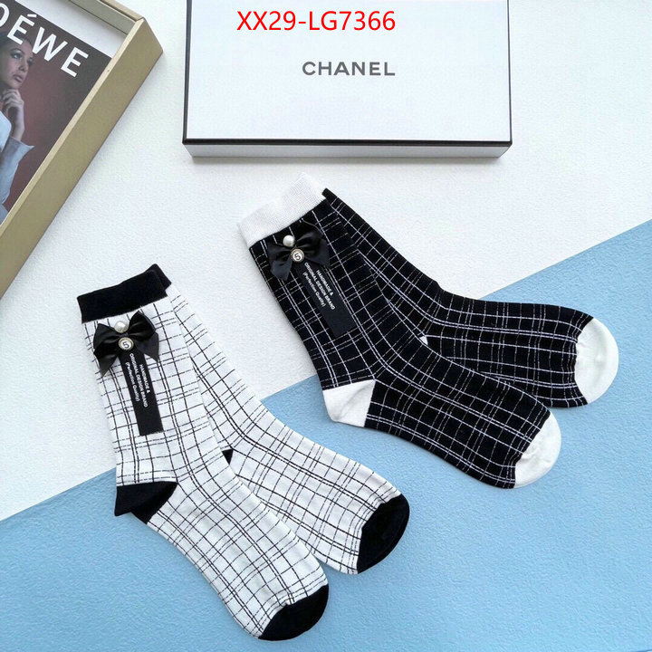 Sock-Chanel unsurpassed quality ID: LG7366 $: 29USD