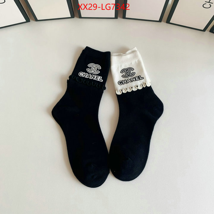 Sock-Chanel china sale ID: LG7342 $: 29USD