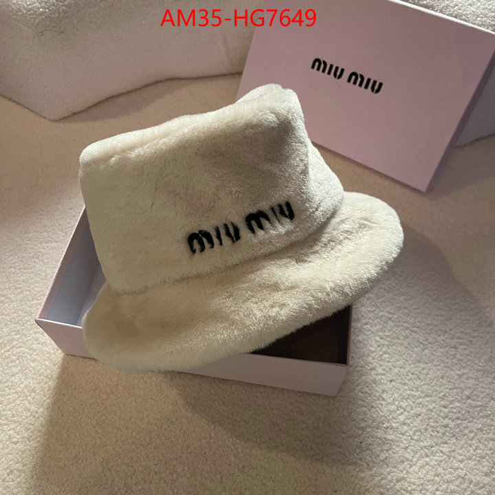 Cap(Hat)-Miu Miu best website for replica ID: HG7649 $: 35USD