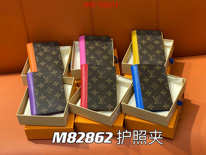 LV Bags(TOP)-Wallet what best replica sellers ID: TG8213 $: 65USD