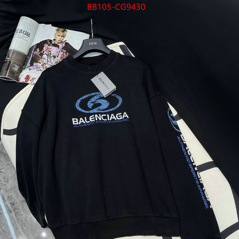 Clothing-Balenciaga aaaaa+ replica designer ID: CG9430 $: 105USD