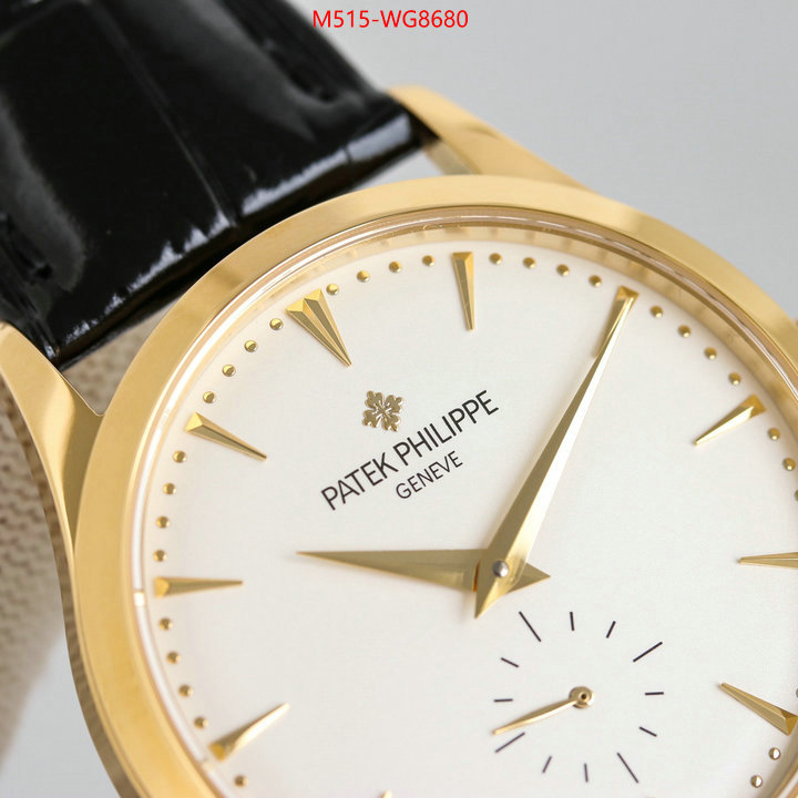 Watch(TOP)-Patek Philippe where quality designer replica ID: WG8680 $: 515USD