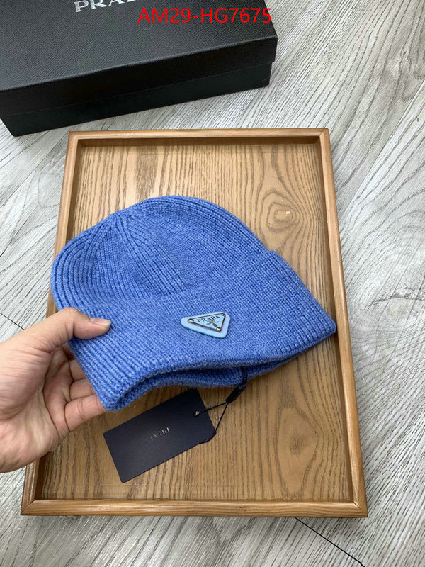 Cap (Hat)-Prada wholesale china ID: HG7675 $: 29USD