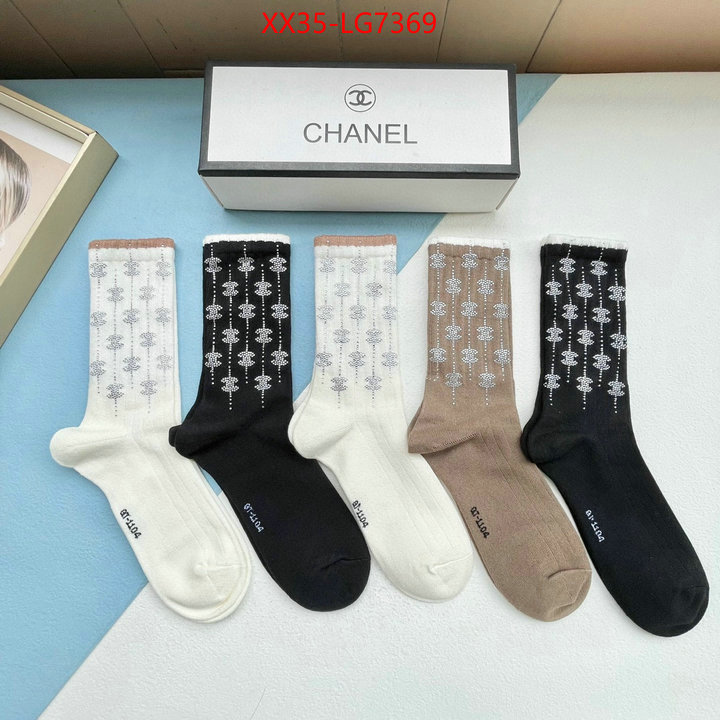 Sock-Chanel replica 1:1 ID: LG7369 $: 35USD