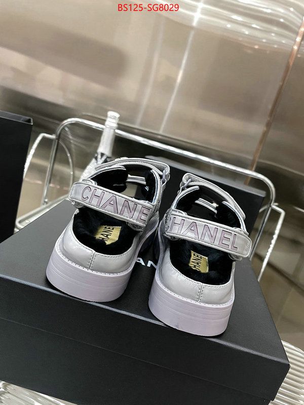 Women Shoes-Chanel for sale cheap now ID: SG8029 $: 125USD