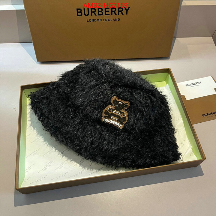 Cap(Hat)-Burberry 1:1 replica wholesale ID: HG7159 $: 32USD