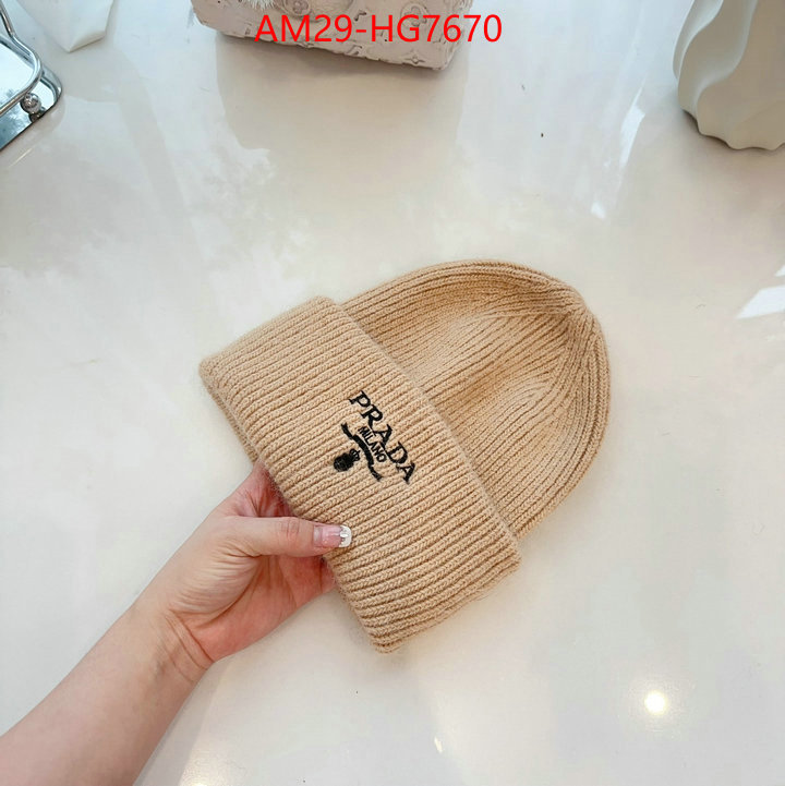 Cap (Hat)-Prada how to find replica shop ID: HG7670 $: 29USD