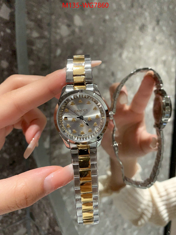 Watch(4A)-Gucci same as original ID: WG7860 $: 135USD