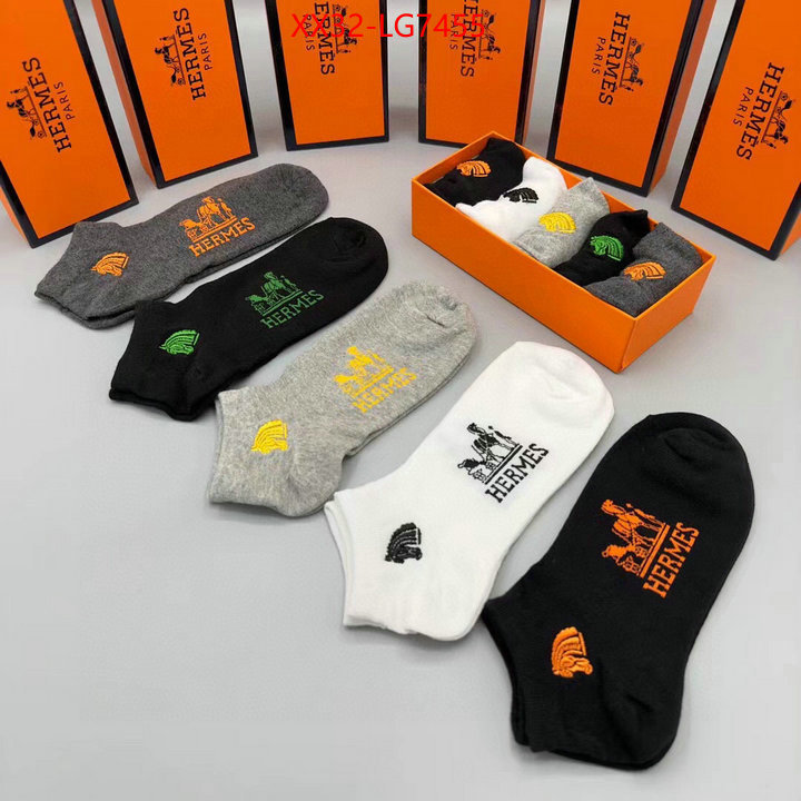 Sock-Hermes 1:1 replica ID: LG7455 $: 32USD