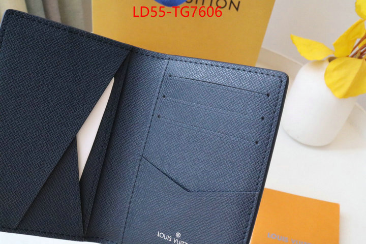 LV Bags(TOP)-Wallet high quality replica ID: TG7606 $: 55USD,