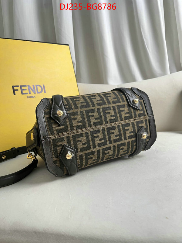 Fendi Bags(TOP)-Boston- quality replica ID: BG8786 $: 235USD,