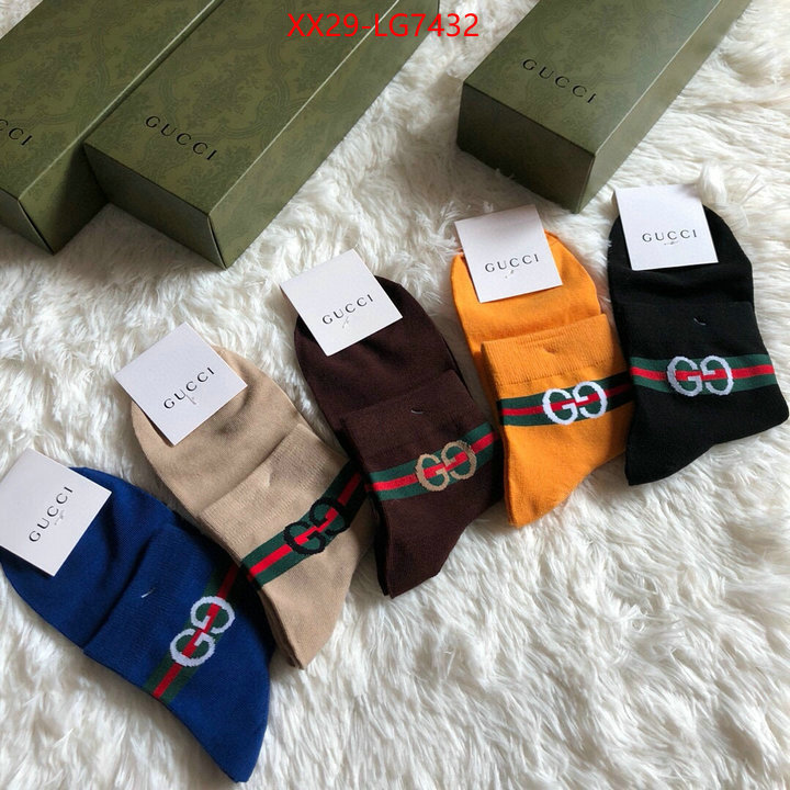 Sock-Gucci online from china ID: LG7432 $: 29USD