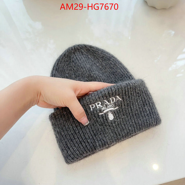 Cap (Hat)-Prada how to find replica shop ID: HG7670 $: 29USD