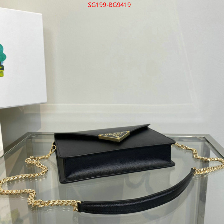 Prada Bags (TOP)-Diagonal- aaaaa ID: BG9419 $: 199USD,