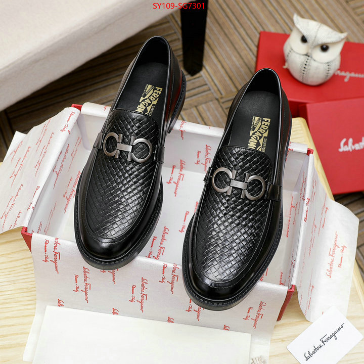 Men shoes-Ferragamo designer fake ID: SG7301 $: 109USD