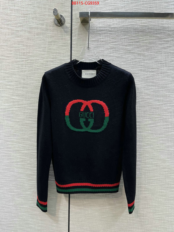 Clothing-Gucci where to buy fakes ID: CG9359 $: 115USD