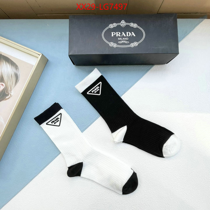 Sock-Prada the best affordable ID: LG7497 $: 29USD